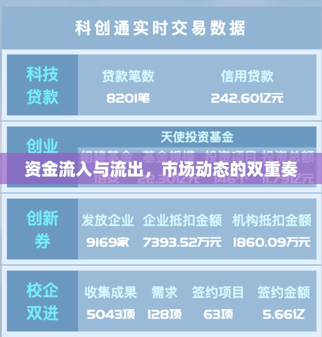 資金流入與流出，市場(chǎng)動(dòng)態(tài)的雙重奏