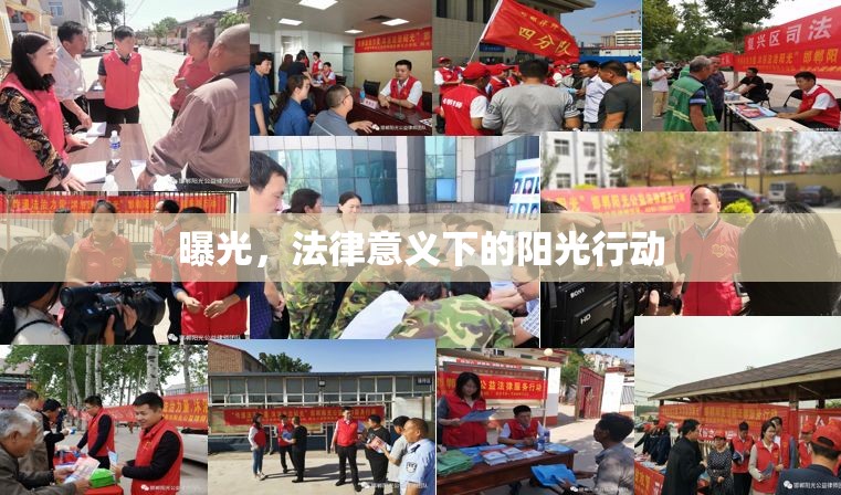 曝光，法律意義下的陽光行動