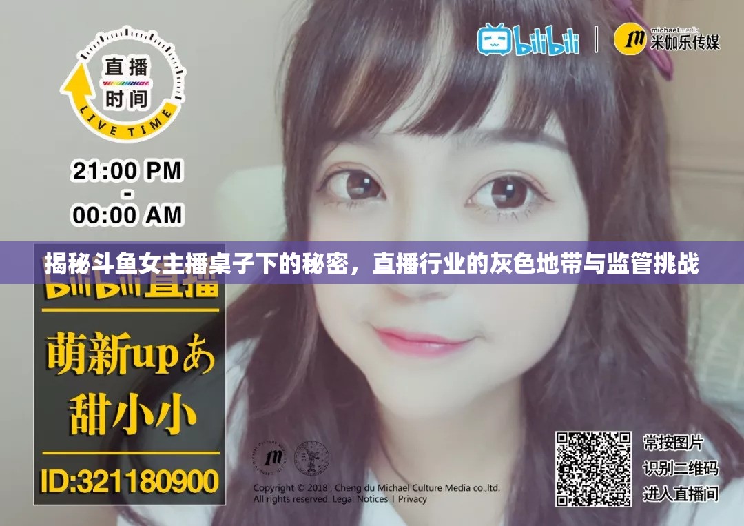 揭秘斗魚女主播桌子下的秘密，直播行業(yè)的灰色地帶與監(jiān)管挑戰(zhàn)