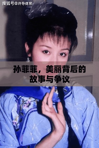 孫菲菲，美麗背后的故事與爭議