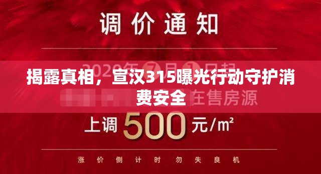 揭露真相，宣漢315曝光行動守護(hù)消費安全