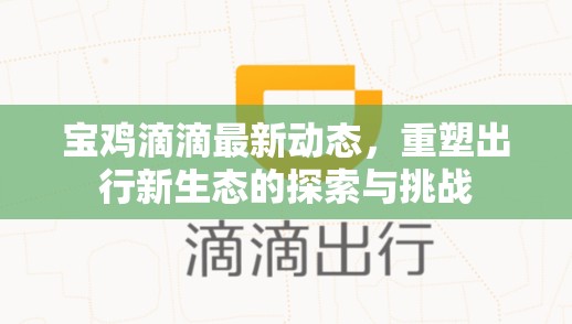寶雞滴滴最新動(dòng)態(tài)，重塑出行新生態(tài)的探索與挑戰(zhàn)
