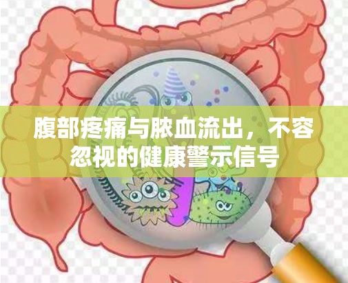 腹部疼痛與膿血流出，不容忽視的健康警示信號