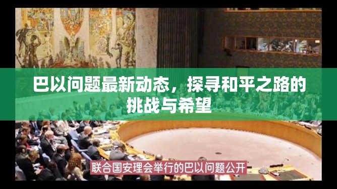 巴以問題最新動態(tài)，探尋和平之路的挑戰(zhàn)與希望