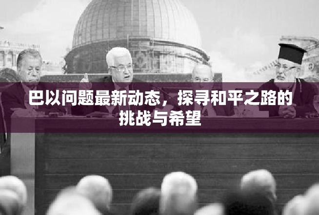 巴以問題最新動態(tài)，探尋和平之路的挑戰(zhàn)與希望