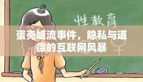 蛋殼姬流事件，隱私與道德的互聯(lián)網(wǎng)風(fēng)暴
