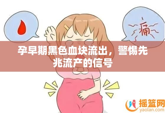 孕早期黑色血塊流出，警惕先兆流產(chǎn)的信號