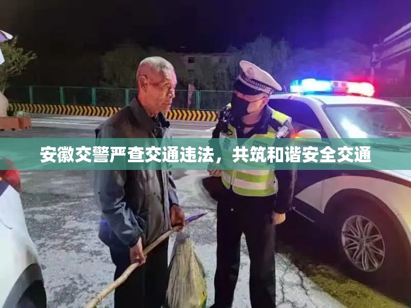 安徽交警嚴(yán)查交通違法，共筑和諧安全交通
