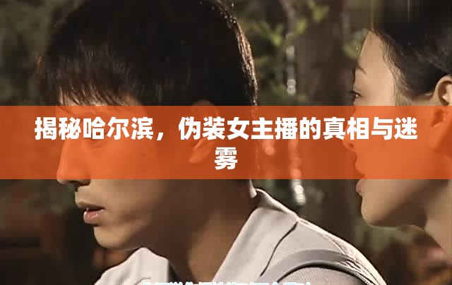 揭秘哈爾濱，偽裝女主播的真相與迷霧
