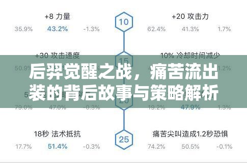 后羿覺醒之戰(zhàn)，痛苦流出裝的背后故事與策略解析