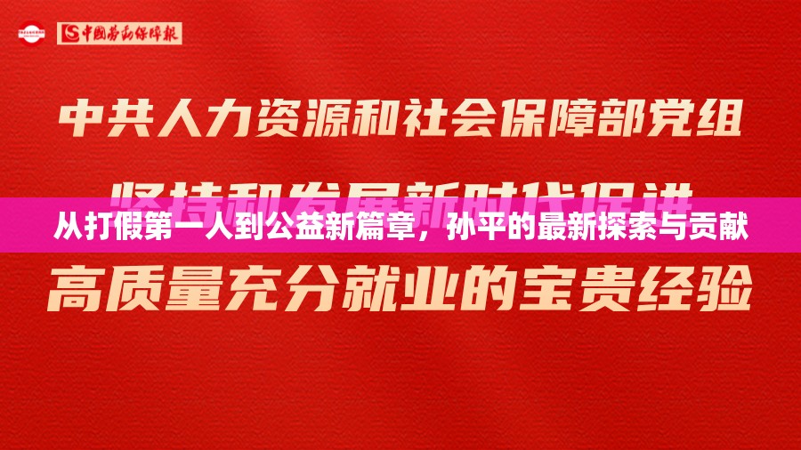 從打假第一人到公益新篇章，孫平的最新探索與貢獻(xiàn)