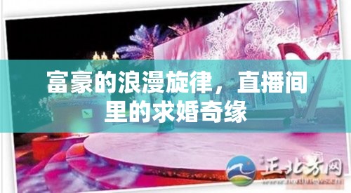 富豪的浪漫旋律，直播間里的求婚奇緣