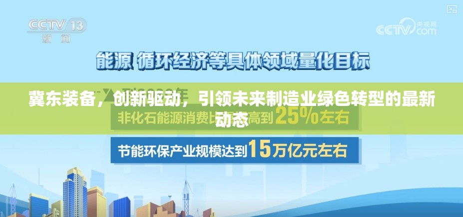 冀東裝備，創(chuàng)新驅動，引領未來制造業(yè)綠色轉型的最新動態(tài)