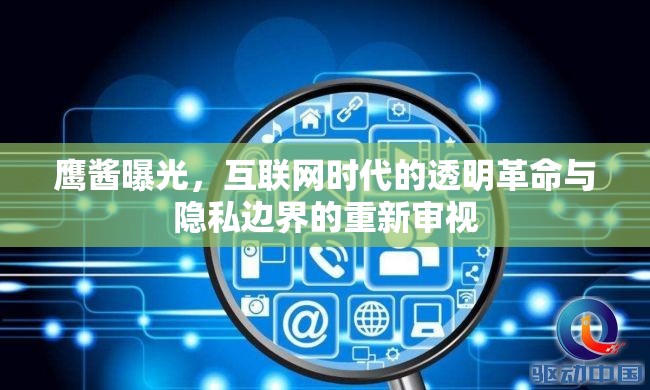 鷹醬曝光，互聯(lián)網(wǎng)時(shí)代的透明革命與隱私邊界的重新審視