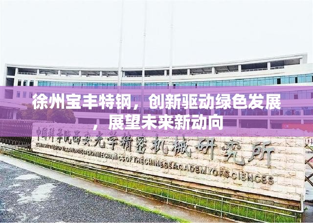 徐州寶豐特鋼，創(chuàng)新驅(qū)動綠色發(fā)展，展望未來新動向