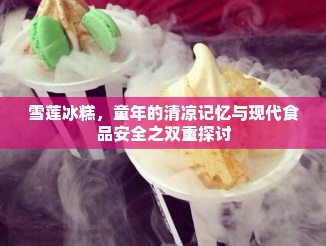 雪蓮冰糕，童年的清涼記憶與現(xiàn)代食品安全之雙重探討