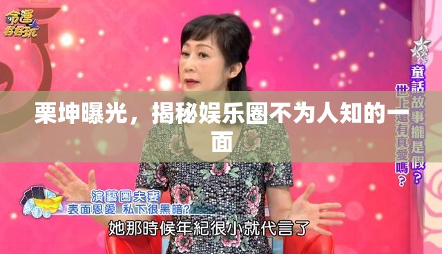 栗坤曝光，揭秘娛樂(lè)圈不為人知的一面