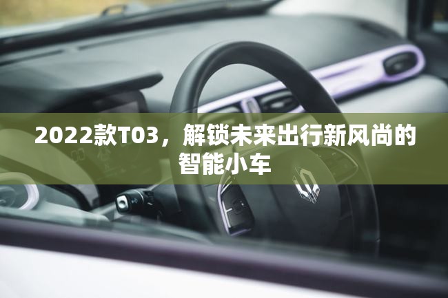 2022款T03，解鎖未來(lái)出行新風(fēng)尚的智能小車(chē)