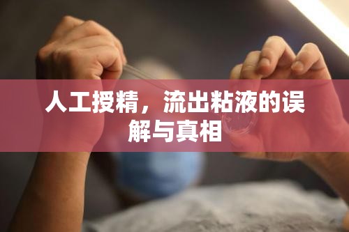 人工授精，流出粘液的誤解與真相