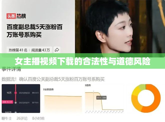 女主播視頻下載的合法性與道德風(fēng)險