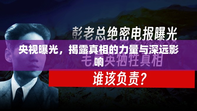 央視曝光，揭露真相的力量與深遠(yuǎn)影響