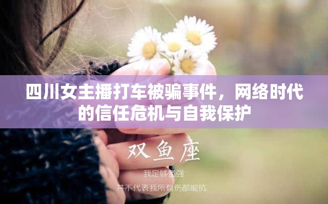 四川女主播打車被騙事件，網(wǎng)絡(luò)時代的信任危機(jī)與自我保護(hù)