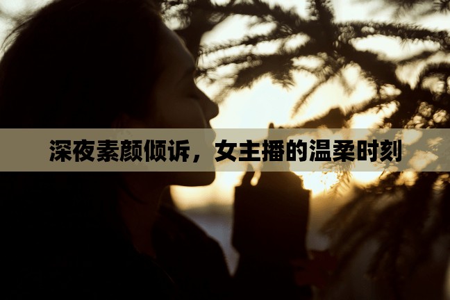 深夜素顏傾訴，女主播的溫柔時(shí)刻