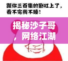 揭秘沙子哥，網(wǎng)絡(luò)江湖的神秘面紗