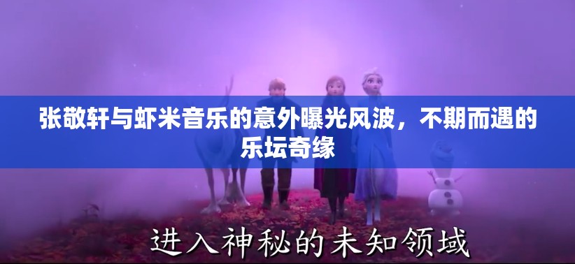 張敬軒與蝦米音樂的意外曝光風(fēng)波，不期而遇的樂壇奇緣