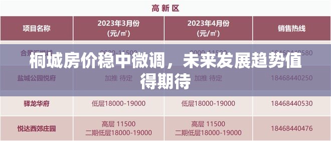 桐城房價穩(wěn)中微調(diào)，未來發(fā)展趨勢值得期待