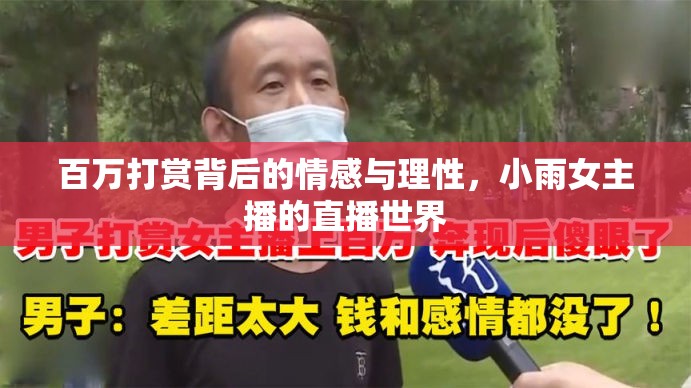 百萬打賞背后的情感與理性，小雨女主播的直播世界