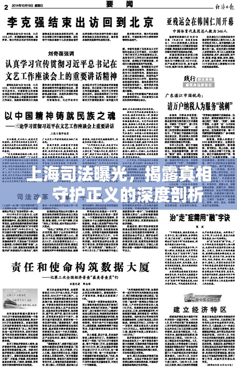 上海司法曝光，揭露真相，守護(hù)正義的深度剖析