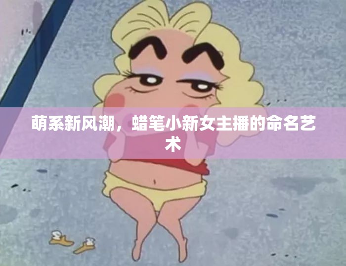 萌系新風潮，蠟筆小新女主播的命名藝術