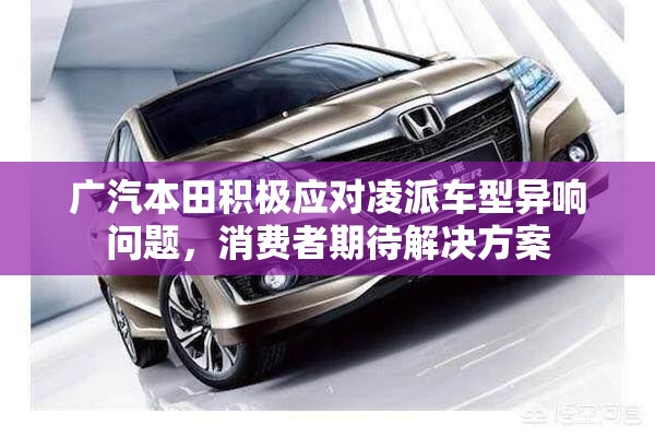 廣汽本田積極應(yīng)對凌派車型異響問題，消費(fèi)者期待解決方案