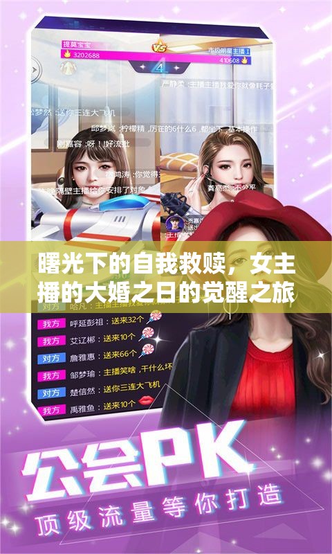 曙光下的自我救贖，女主播的大婚之日的覺醒之旅