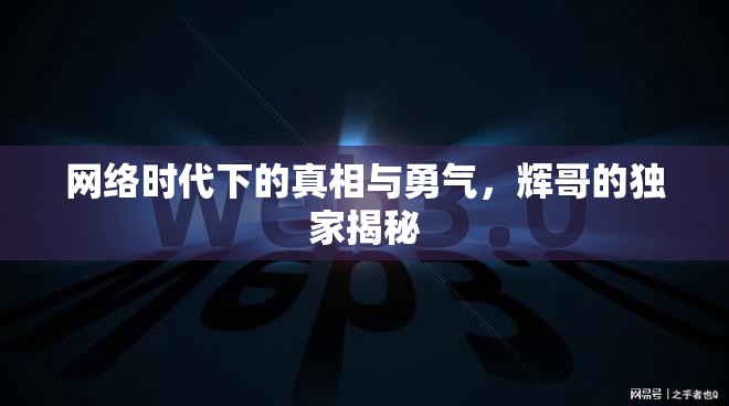 網(wǎng)絡(luò)時(shí)代下的真相與勇氣，輝哥的獨(dú)家揭秘