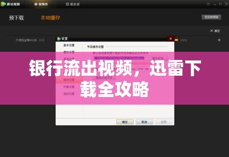 銀行流出視頻，迅雷下載全攻略
