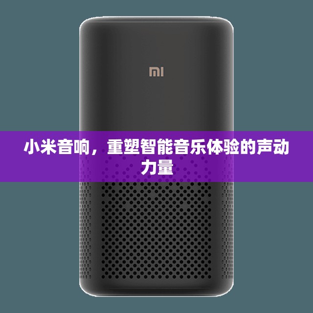 小米音響，重塑智能音樂體驗(yàn)的聲動(dòng)力量