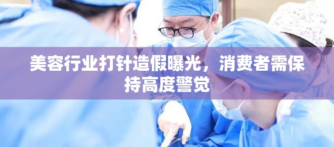 美容行業(yè)打針造假曝光，消費者需保持高度警覺