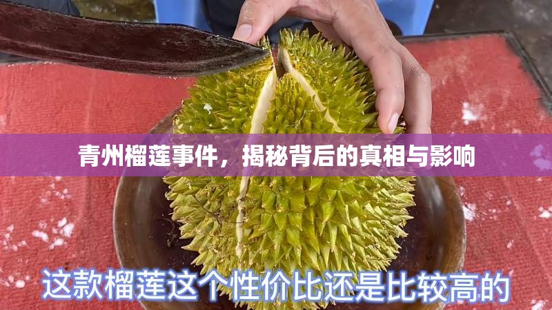 青州榴蓮事件，揭秘背后的真相與影響