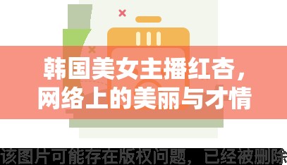 韓國美女主播紅杏，網(wǎng)絡(luò)上的美麗與才情并存的代表