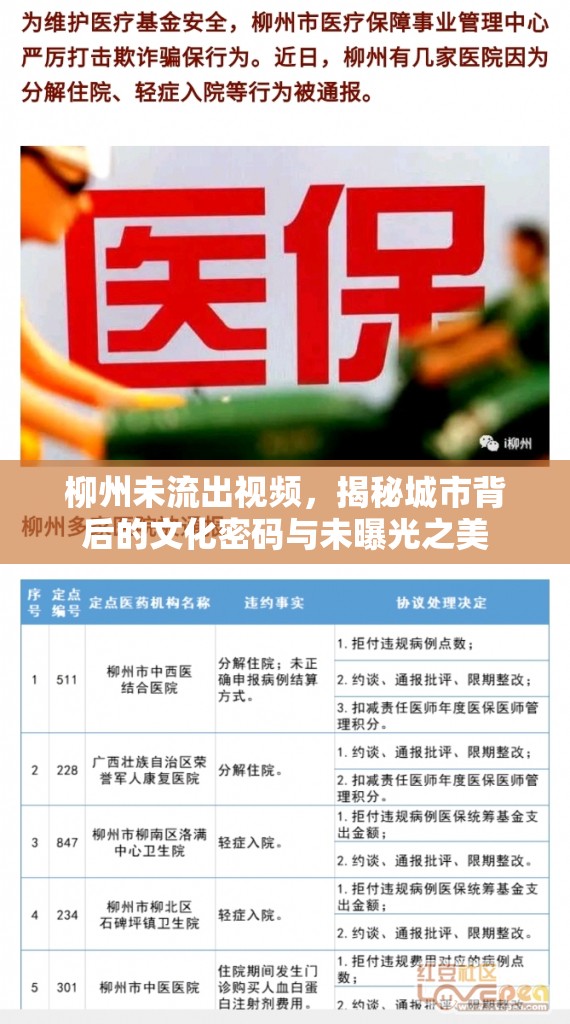 柳州未流出視頻，揭秘城市背后的文化密碼與未曝光之美