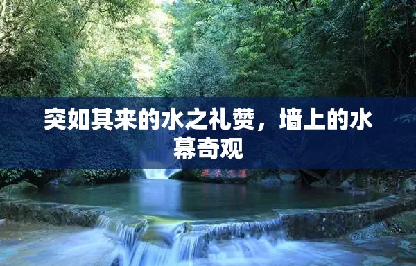 突如其來(lái)的水之禮贊，墻上的水幕奇觀