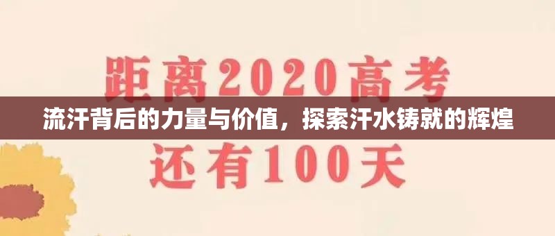 流汗背后的力量與價(jià)值，探索汗水鑄就的輝煌