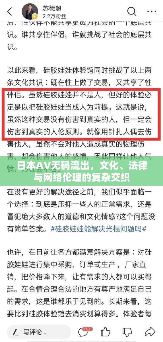 日本AV無碼流出，文化、法律與網(wǎng)絡(luò)倫理的復(fù)雜交織