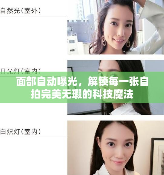 面部自動(dòng)曝光，解鎖每一張自拍完美無(wú)瑕的科技魔法