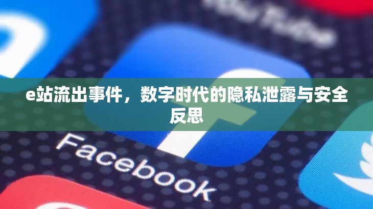 e站流出事件，數(shù)字時(shí)代的隱私泄露與安全反思