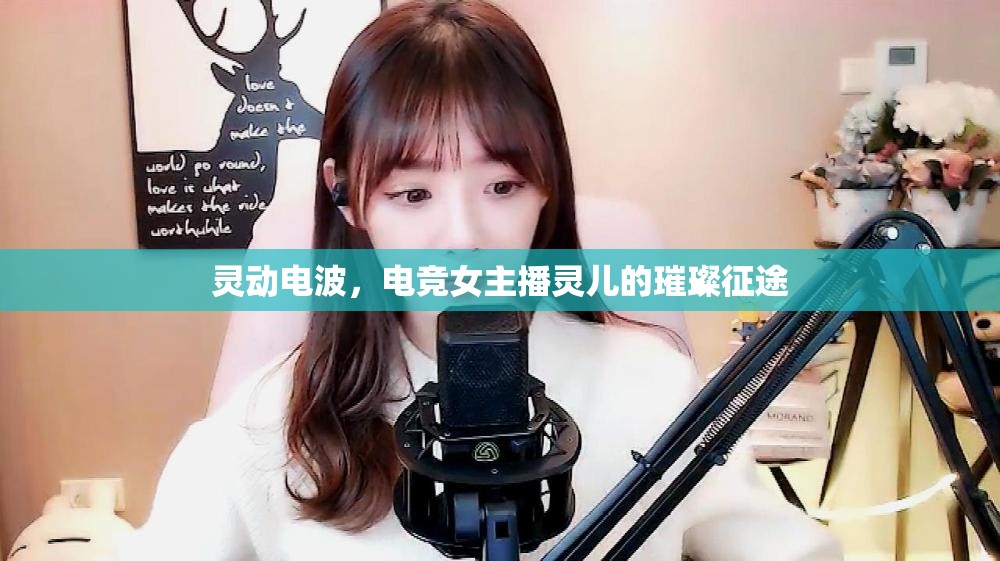 靈動(dòng)電波，電競女主播靈兒的璀璨征途