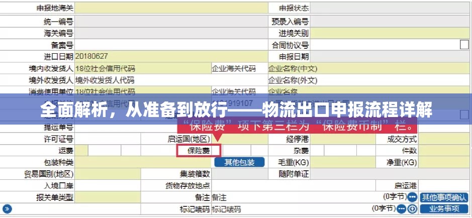 全面解析，從準(zhǔn)備到放行——物流出口申報(bào)流程詳解