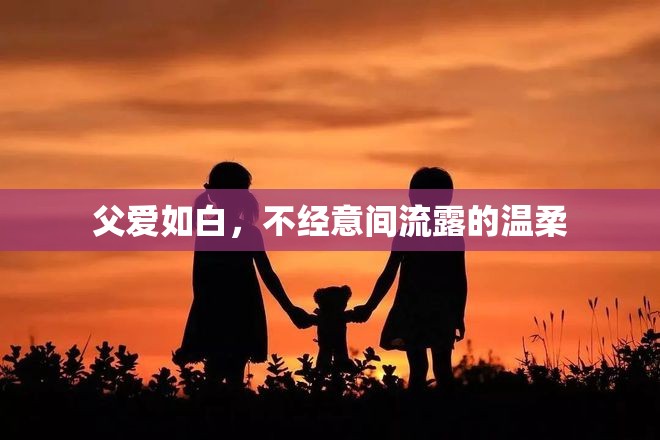 父愛如白，不經意間流露的溫柔